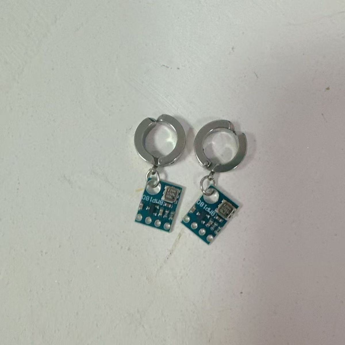 Cyberpunk Y2k Cute Circuit Board Earrings
