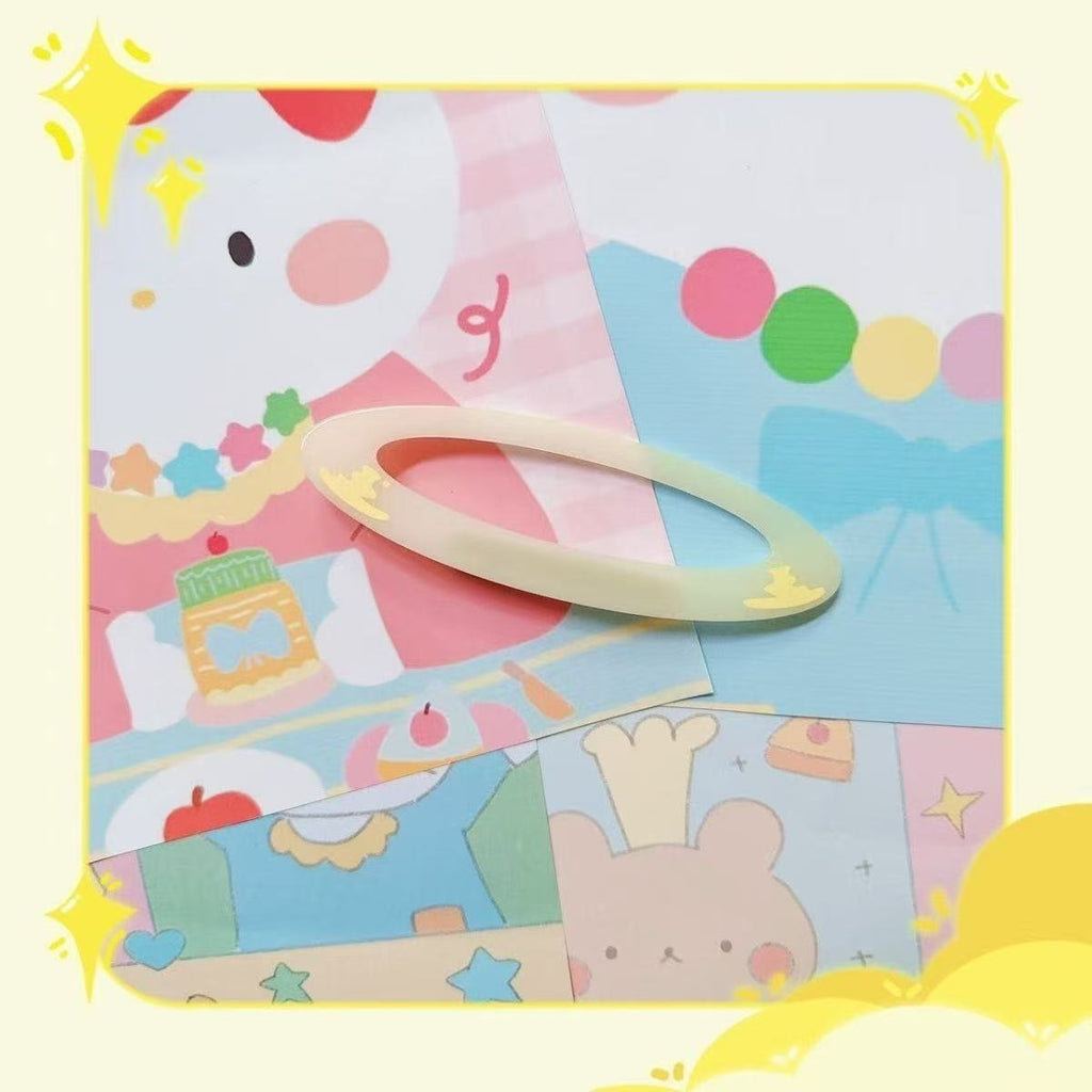 Original handmade angel series aperture hairpin luminous hair accessories props cosplay accessories