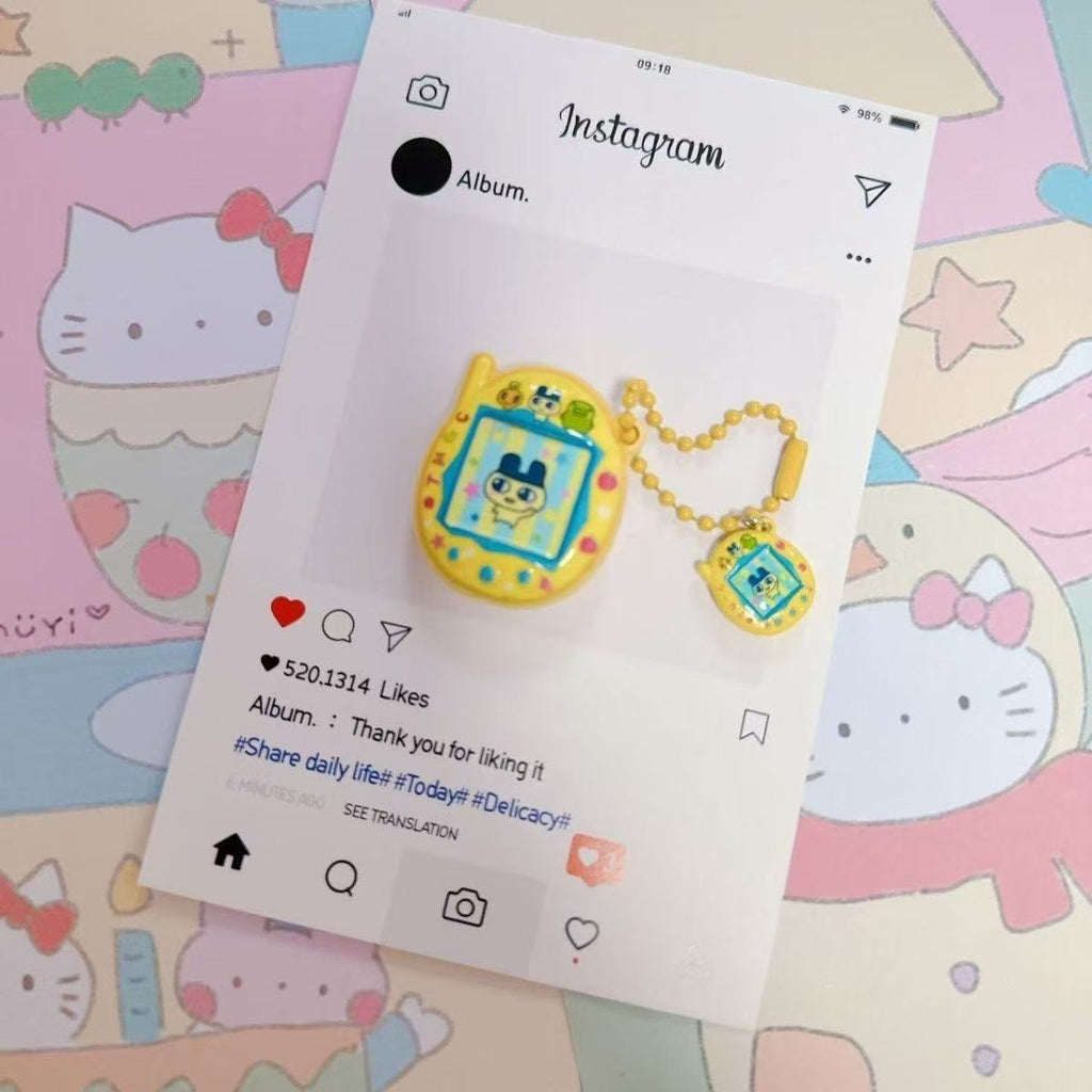 Tamagotchi Cute Mamakichi Keychain Mobile Phone Pendant