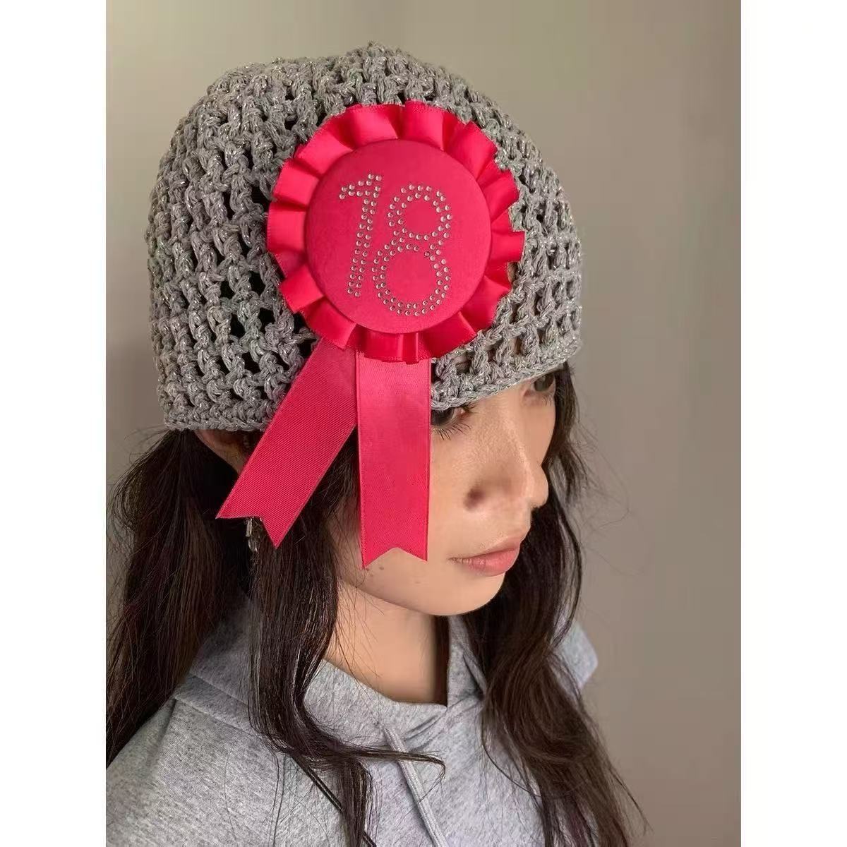 Forever 18 Rose Red Badge