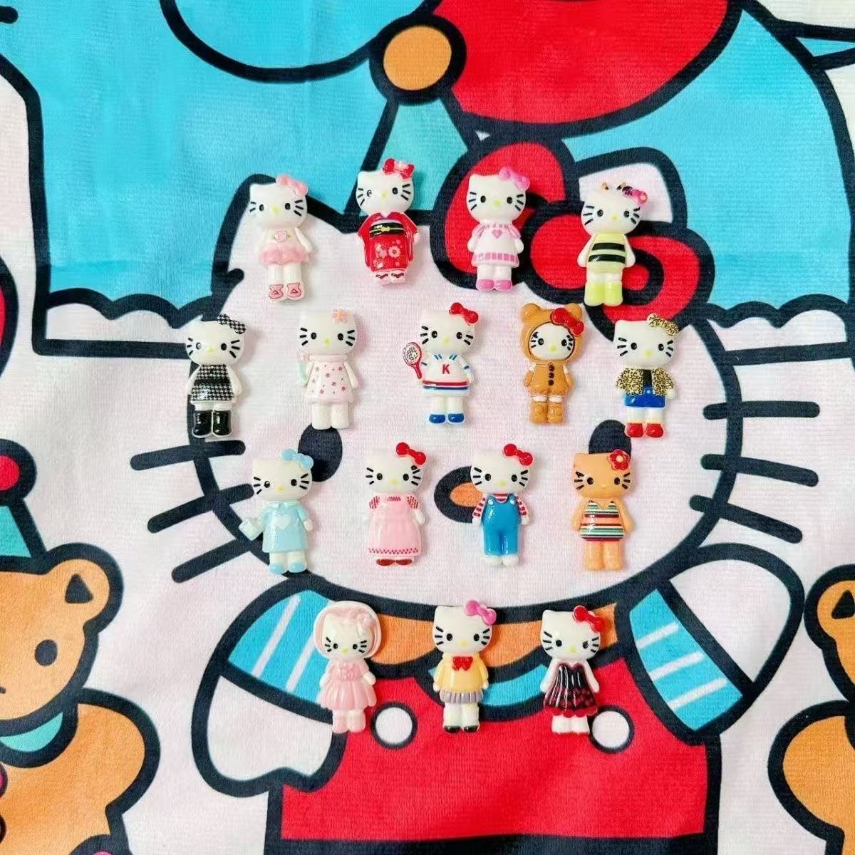 Cute Showa-era Hello Kitty Hair Clip, Bangs Clip, Fun And Sweet Cartoon Hair Accessory