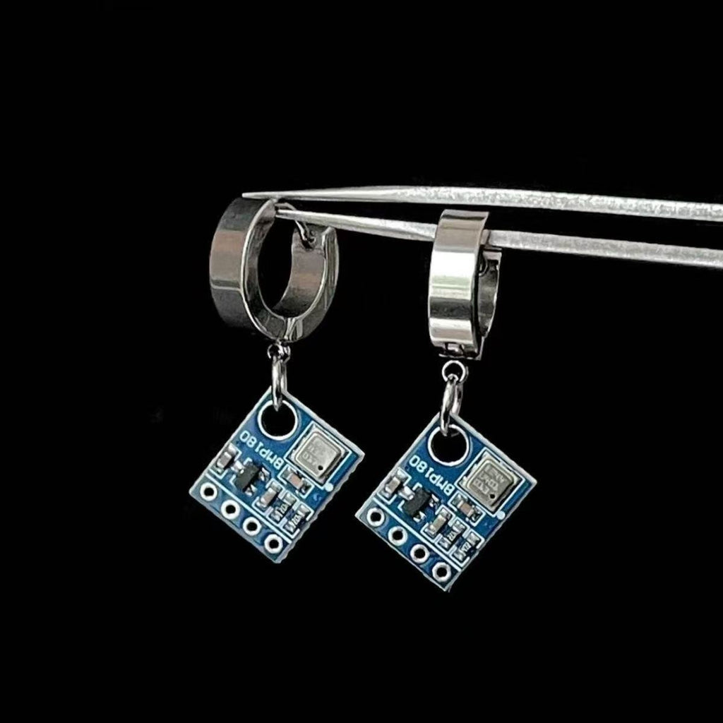 Cyberpunk Y2k Cute Circuit Board Earrings