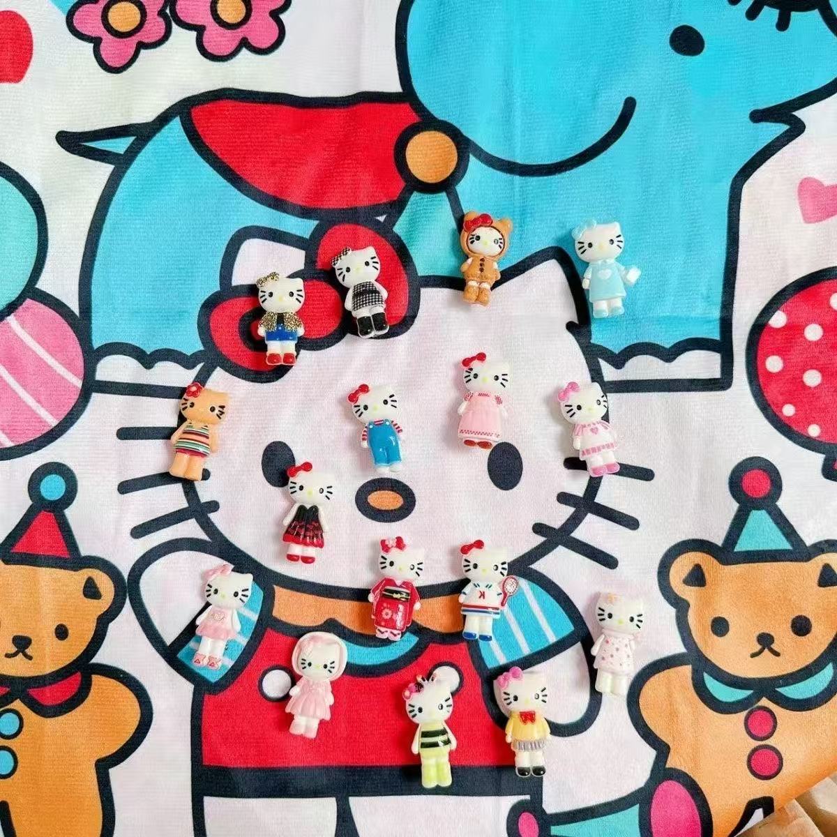 Cute Showa-era Hello Kitty Hair Clip, Bangs Clip, Fun And Sweet Cartoon Hair Accessory