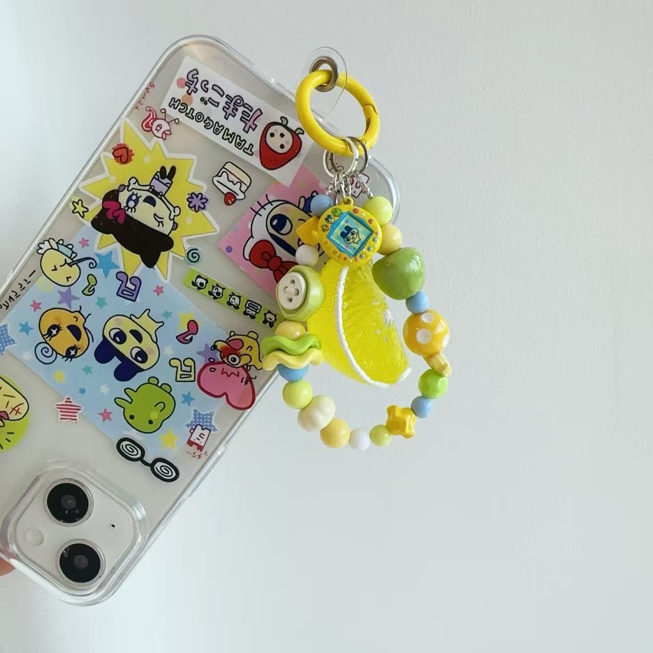 Japanese Tamagotchi Beaded Mobile Phone Chain