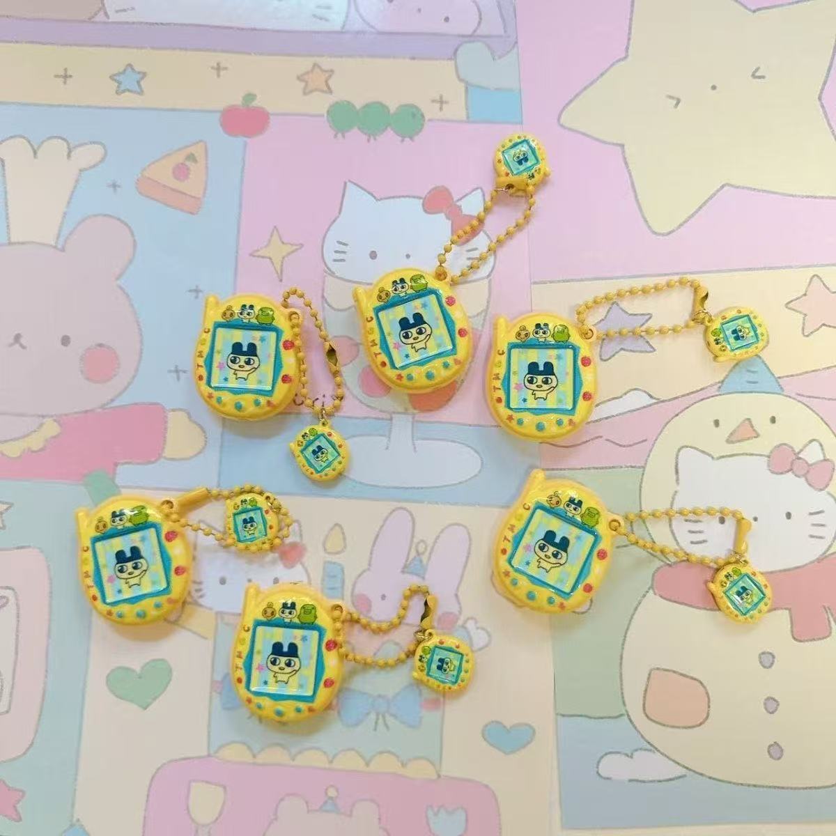 Tamagotchi Cute Mamakichi Keychain Mobile Phone Pendant