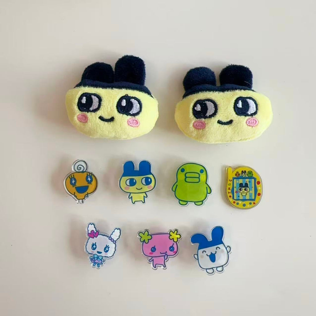 New Tamagotchi Canvas Shoes Accessories Shoelace Buckle