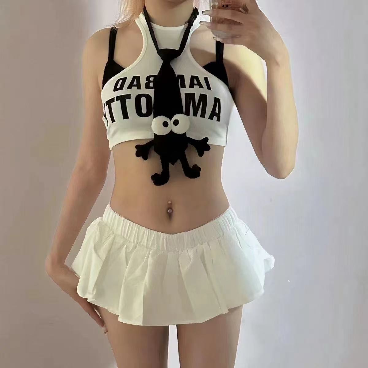 Black Tie Parent-Child Style Trendy Knot-free Accessories Personality Fashion All-match