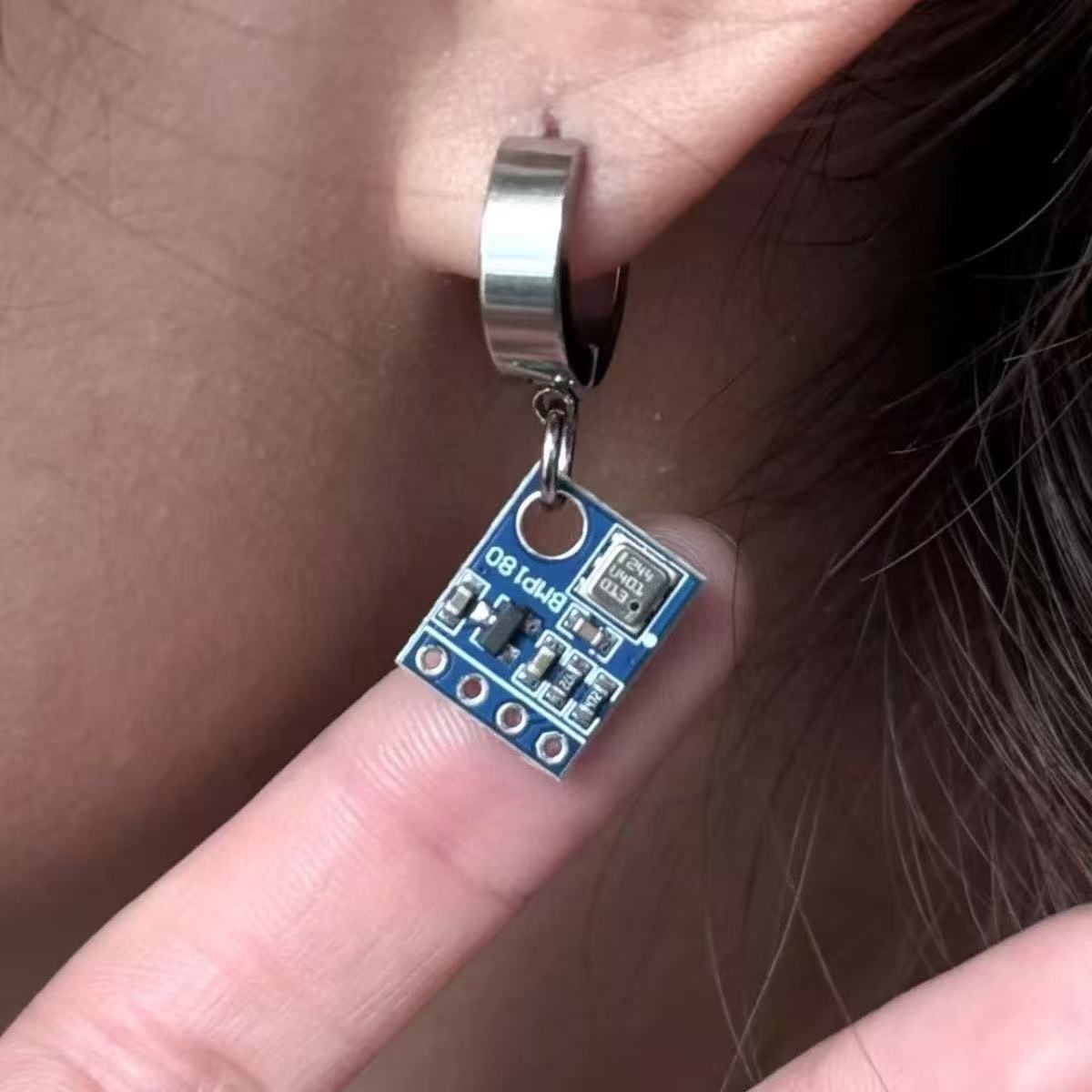 Cyberpunk Y2k Cute Circuit Board Earrings