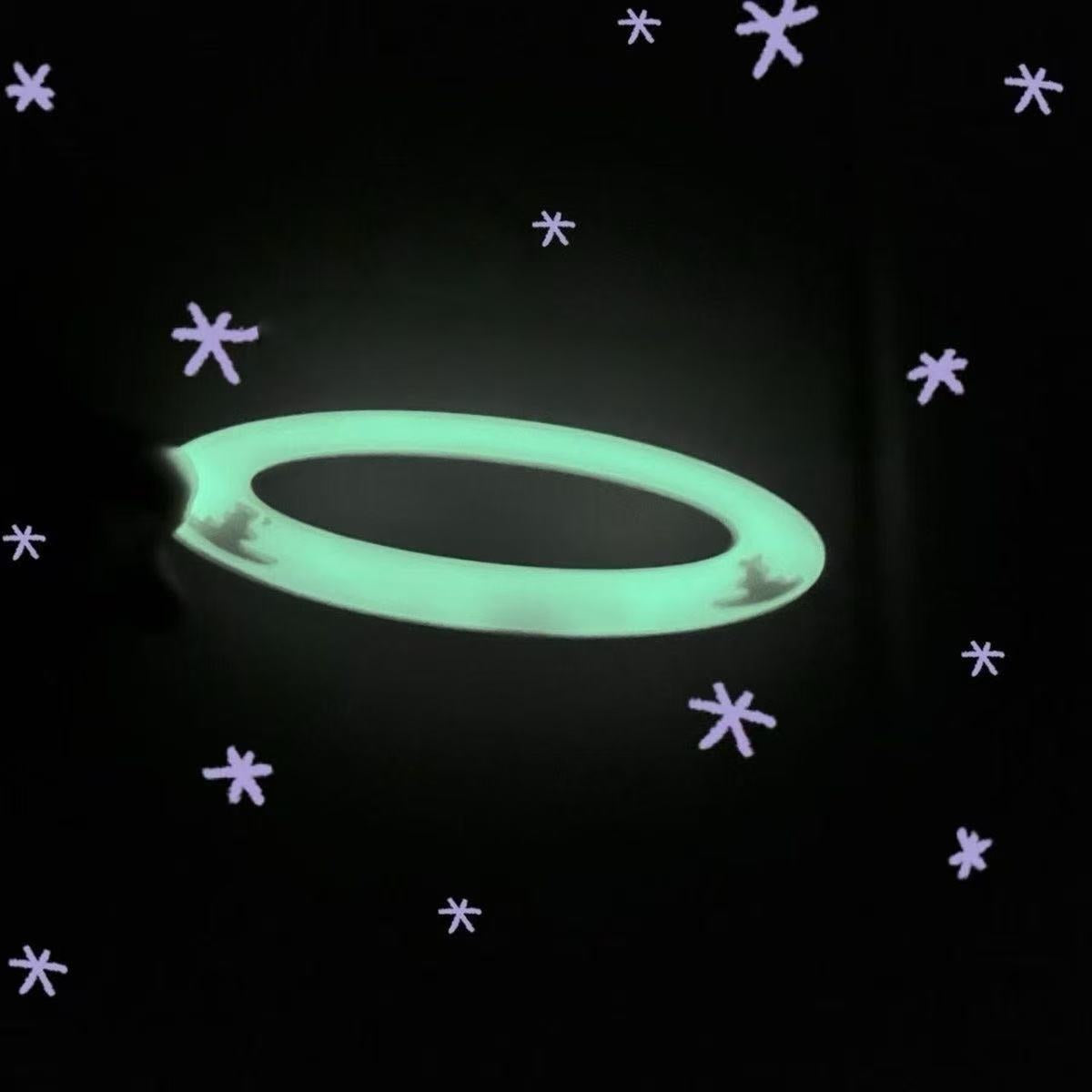 Original handmade angel series aperture hairpin luminous hair accessories props cosplay accessories