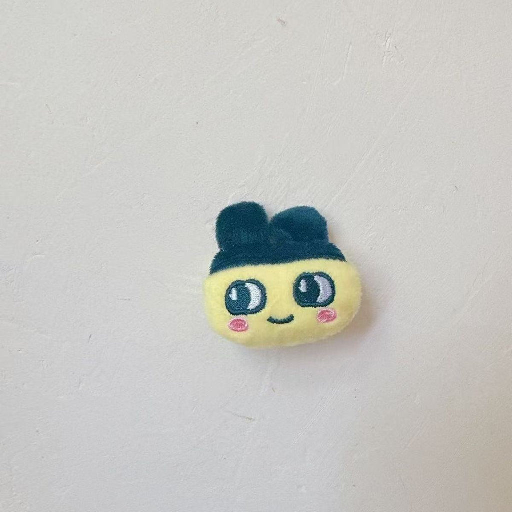 Original Tamagotchi Mamaki Plush Hair Rope, Hairband, and Hair Clip Three-Piece Set