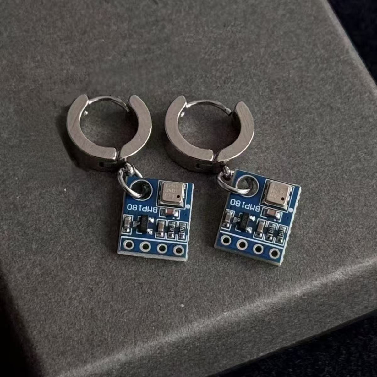 Cyberpunk Y2k Cute Circuit Board Earrings