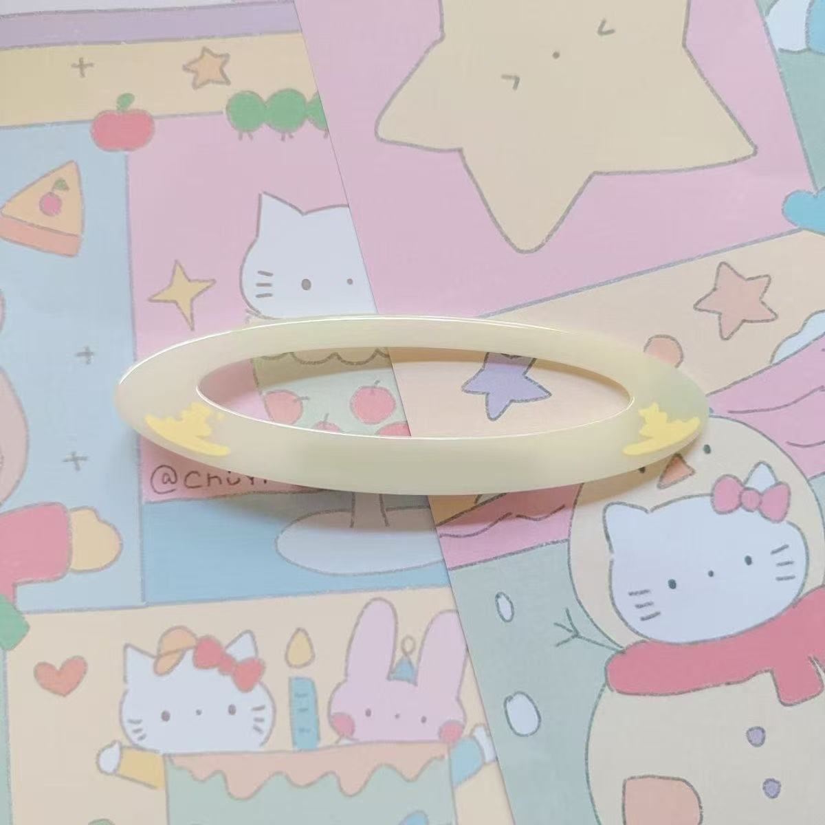 Original handmade angel series aperture hairpin luminous hair accessories props cosplay accessories